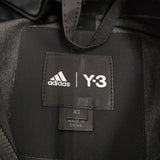 Y-3 ワイドシルエット サイズXS ナイロン コート ブラック レディース ワイスリー/Yohji【中古】6-0603M♪