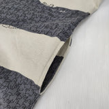 marble sud アルパカボーダー コットン ワンピース ベージュ グレー レディース マーブルシュッド【中古】6-0803M∞