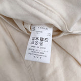 veritecoeur コットンリネンパンツ イージーワイドパンツ 定価26400円 LTD-120 パンツ 25SS アイボリー レディース ヴェリテクール【中古】6-0603M♪