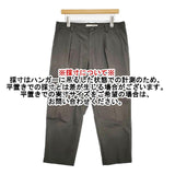 evam eva コットンシルクタックパンツ E191T030 日本製 サイズ1 パンツ チャコールグレー レディース エヴァムエヴァ【中古】6-0803G∞