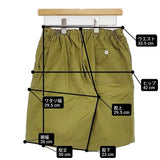 Charpentier de Vaisseau コットン ショーツ チノパン 日本製 サイズ2 ショートパンツ ハーフパンツ ショーツ カーキ レディース シャルパンティエドゥヴェッソ【中古】6-0620S△