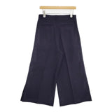 Mint Designs 30175-MC3PT01 ポリエステル ワイドスラックス サイズ2 日本製 パンツ ネイビー レディース ミントデザインズ【中古】6-0803G∞