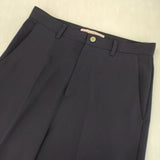 Mint Designs 30175-MC3PT01 ポリエステル ワイドスラックス サイズ2 日本製 パンツ ネイビー レディース ミントデザインズ【中古】6-0803G∞