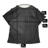 Mint Designs 新品 カットワーク 定価28600円 サイズ2 Uネック ブラウス シャツ ブラック レディース ミントデザインズ【中古】6-0626S♪
