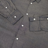 OLDMAN'S TAILOR サイズ36 コットン R&D.M.Co- 長袖シャツ ブルー ユニセックス オールドマンズテーラー【中古】6-0722M∞