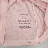 45R/45rpm 天竺 定価16500円 コットン 日本製 サイズ2 半袖Ｔシャツ カットソー ピンク レディース フォーティーファイブアールピーエム【中古】6-0620S△