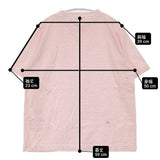 45R/45rpm 天竺 定価16500円 コットン 日本製 サイズ2 半袖Ｔシャツ カットソー ピンク レディース フォーティーファイブアールピーエム【中古】6-0620S△