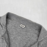 45R/45rpm アイスコットンCARDIGAN 定価29700円 サイズ2 カーディガン グレー レディース フォーティーファイブアールピーエム【中古】6-0808M∞