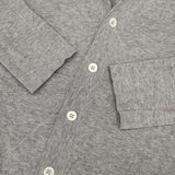 45R/45rpm アイスコットンCARDIGAN 定価29700円 サイズ2 カーディガン グレー レディース フォーティーファイブアールピーエム【中古】6-0808M∞