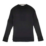 Mint Designs デザインリブニット 定価28600円 39212-KN2PO02 コットンポリエステル セーター ニット ブラック レディース ミントデザインズ【中古】6-0803M∞
