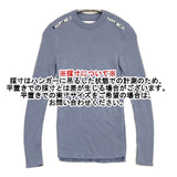 Mint Designs HAPPY MISTA リブニット 40223-KN1PO01 肩レース セーター ニット ブルーグレー レディース ミントデザインズ【中古】6-0803M∞