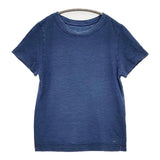 45R/45rpm インディゴ コットン サイズ2 半袖Ｔシャツ カットソー ブルー レディース フォーティーファイブアールピーエム【中古】6-0803S∞