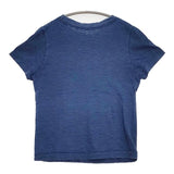 45R/45rpm インディゴ コットン サイズ2 半袖Ｔシャツ カットソー ブルー レディース フォーティーファイブアールピーエム【中古】6-0803S∞