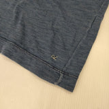 45R/45rpm インディゴ コットン サイズ2 半袖Ｔシャツ カットソー ブルー レディース フォーティーファイブアールピーエム【中古】6-0803S∞