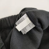 evam eva linen cropped pants サイズ1 定価29700円 E251T232 リネン イージー クロップドパンツ 25SS チャコールグレー レディース エヴァムエヴァ【中古】6-0603M♪