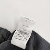 evam eva linen cropped pants サイズ1 定価29700円 E251T232 リネン イージー クロップドパンツ 25SS チャコールグレー レディース エヴァムエヴァ【中古】6-0603M♪