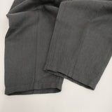 evam eva linen cropped pants サイズ1 定価29700円 E251T232 リネン イージー クロップドパンツ 25SS チャコールグレー レディース エヴァムエヴァ【中古】6-0603M♪