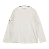 SAINT JAMES バスクシャツ ウェッソン 無地 T3 長袖Ｔシャツ カットソー ロンＴ ホワイト レディース セントジェームス【中古】6-0803M∞