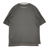 evam eva cotton half sleeve pullover コットンハーフスリーブプルオーバー サイズM 定価20900円 半袖Ｔシャツ カットソー 25SS グレー レディース エヴァムエヴァ【中古】6-0626S♪