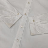 AIR ROOM PRODUCTS エアルームプロダクツ 11033 コットン サイズ1 日本製 ブラウス シャツ ホワイト レディース【中古】6-1005M∞