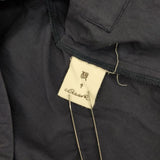 根々 綿 コットン 日本製 石見銀山 シャツワンピ プルオーバー ワンピース ネイビー レディース 根々【中古】6-0803M∞