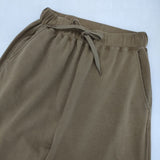 REMI RELIEF 裏毛 フレアパンツ カットオフ コットン サイズS スウェット パンツ ブラウン レディース レミレリーフ【中古】6-0722G∞