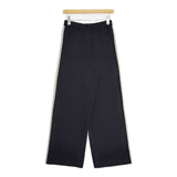 JOURNAL STANDARD ウォッシャブルトラックパンツ 定価12100円 サイドライン パンツ 24SS ブラック レディース ジャーナルスタンダード【中古】6-0722G∞