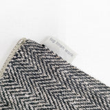 fog linen work Canna pouch リネン100％ ポーチ ベージュ クロ レディース フォグリネンワーク【中古】6-0607G◎