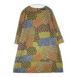 marimekko KARHUNMARJA サイズ34 チュニック ワンピース カーキ マルチカラー レディース マリメッコ【中古】6-0816M∞