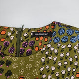marimekko KARHUNMARJA サイズ34 チュニック ワンピース カーキ マルチカラー レディース マリメッコ【中古】6-0816M∞