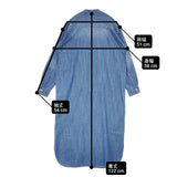 URBAN RESEARCH インディゴデニムシャツワンピース UR34-26O002 ワンピース ブルー レディース アーバンリサーチ【中古】6-0816M∞