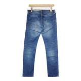 YANUK ボーイズスリム サイズ25 ケイ KAY 定価25300円 デニムパンツ ブルー レディース ヤヌーク【中古】6-0816G∞