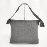 fog linen work リトアニアリネン ショルダーバッグ グレー ユニセックス フォグリネンワーク【中古】6-0913G∞