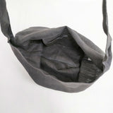 fog linen work リトアニアリネン ショルダーバッグ グレー ユニセックス フォグリネンワーク【中古】6-0913G∞