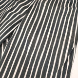 marimekko Jokapoika ヨカポイカ イージーパンツ ストレッチ ストライプ パンツ チャコールグレー ホワイト レディース マリメッコ【中古】6-0816G∞