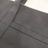 marimekko CLASSIC CANVAS BLACK UUSI MINI MATKURI キャンバス トートバッグ ブラック レディース マリメッコ【中古】6-0913G∞