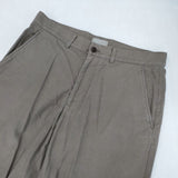MARGARET HOWELL サイズM コットン 579-5240018 TROUSERS パンツ グレー メンズ マーガレットハウエル【中古】6-0726G∞