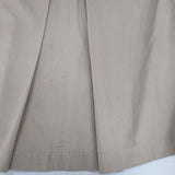 MARGARET HOWELL PINPOINT OXFORD SKIRT コットン タックスカート 定価28600円 578-5232002 ロングスカート ベージュ レディース マーガレットハウエル【中古】6-0816M∞