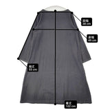 vie evam eva コットンウール 日本製 V1431962 ヤク混 サイズ1 ワンピース チャコールグレー レディース ヴィー エヴァムエヴァ【中古】6-1017T∞