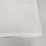 evam eva コットン ノーカラー 日本製 E143T008 ワンピース ホワイト レディース エヴァムエヴァ【中古】6-0816M∞
