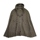 Y's ドット フード付き YO-T77-073 カーディガン カーキ ベージュ レディース ワイズ/Yohji【中古】6-0722M∞