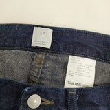 SP STASTNY PRODUKT コットンリネン セルビッチデニムパンツ 定価24200円 サイズ30 SP70ILI インディゴ レディース エシュペー【中古】6-0603G♪