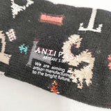 ANTIPAST 新品 ウールナイロン リス 靴下 クロ レディース アンティパスト【中古】6-0607G◎
