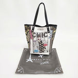 barbara rihl VIA BUS STOP別注 定価46200円 レザー トートバッグ マルチカラー レディース バーバラリール【中古】6-0913G∞