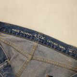45R/45rpm チビR カットオフ サイズ34 デニムパンツ ライトブルー メンズ フォーティーファイブアールピーエム【中古】6-0726G∞