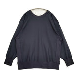 INTERIM REVERSE WEAVE L/S HIGH GAGE SWEAT SHIRT サイズ5 トレーナー スウェット ダークネイビー メンズ インテリム【中古】6-0603M♪