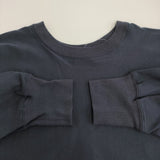 INTERIM REVERSE WEAVE L/S HIGH GAGE SWEAT SHIRT サイズ5 トレーナー スウェット ダークネイビー メンズ インテリム【中古】6-0603M♪
