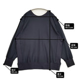 INTERIM REVERSE WEAVE L/S HIGH GAGE SWEAT SHIRT サイズ5 トレーナー スウェット ダークネイビー メンズ インテリム【中古】6-0603M♪