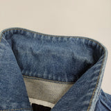 H BEAUTY&YOUTH DENIM CPO JACKET サイズS 定価29400円 デニムジャケット ブルー レディース エイチビューティアンドユース【中古】6-0603M♪