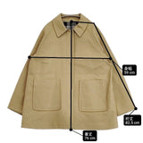 THE SHINZONE 19AMSCO60 リバーシブル コットン チェック ジャケット ベージュ レディース シンゾーン【中古】6-0722M∞